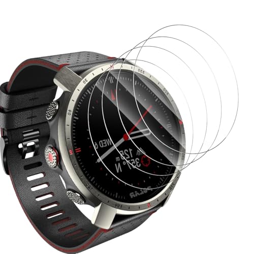 Yieehhow Schutzfolie für Polar Grit X Pro Titan Panzerglas, [4 Stück] 9H Härte Gehärtetes Glas, Anti-Kratzer/HD Displayschutz/Bläschenfrei Panzerfolie für Polar Grit X Pro Titan von Yieehhow