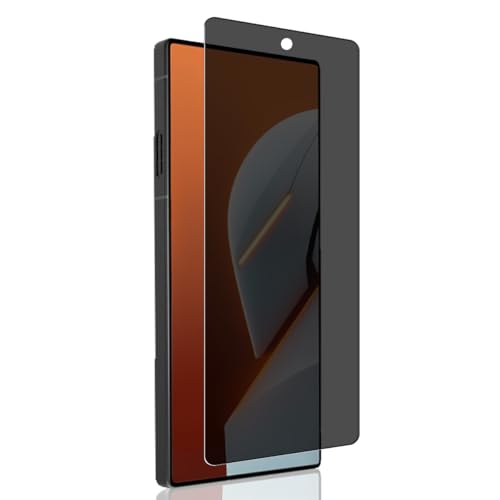 Yieehhow Sichtschutz Schutzfolie für ZTE Nubia Red Magic 9 Pro Panzerglas, [1 Stück] 9H Härte Anti-Spy Schutzglas, HD Displayschutz/Bläschenfrei Privacy Panzerfolie für Red Magic 9 Pro von Yieehhow
