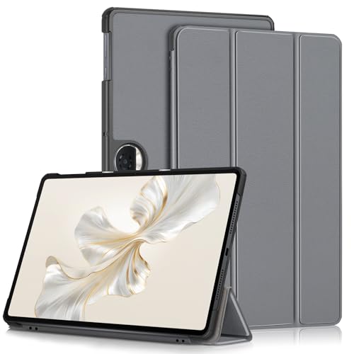Yiernuo Hülle für Honor Pad 9 12.1 Zoll 2023 Tablet, Schlank Slim Schutzhülle mit Ständer Funktion,Grau von Yiernuo