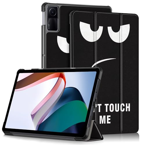 Yiernuo Hülle für Xiaomi Redmi Pad SE Tablet 11 Zoll 2023, Schlank Slim Schutzhülle mit Auto Schlaf/Wach,Don't Touch von Yiernuo