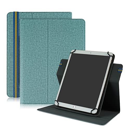 Yiernuo Universal Hülle für 10.1 Zoll Tablet,360° Drehen Schutzhülle mit Ständer Funktion Kompatibel 9.7 10 10.1 10.2 10.3 10.4 10.5 10.6 10.9 Zoll Tablet,Grün Yiernuo Universal Hülle für 10.1 Zoll Tablet,360° Drehen Schutzhülle mit Ständer Funktion Kompatibel 9.7 10 10.1 10.2 10.3 10.4 10.5 10.6 10.9 Zoll Tablet,Grün von Yiernuo