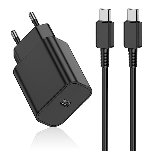 45W USB C Ladegerät mit Ladekabel 2M, Type C Schnellladegerät mit Kabel, Super Fast Charging Ladestecker Netzteil Stecker für Samsung Galaxy S23 Ultra/S23+/S22/S22+/S21/S21+/S20/Note20/S10/S9/S8 45W USB C Ladegerät mit Ladekabel 2M, Type C Schnellladegerät mit Kabel, Super Fast Charging Ladestecker Netzteil Stecker für Samsung Galaxy S23 Ultra/S23+/S22/S22+/S21/S21+/S20/Note20/S10/S9/S8 von Yievis