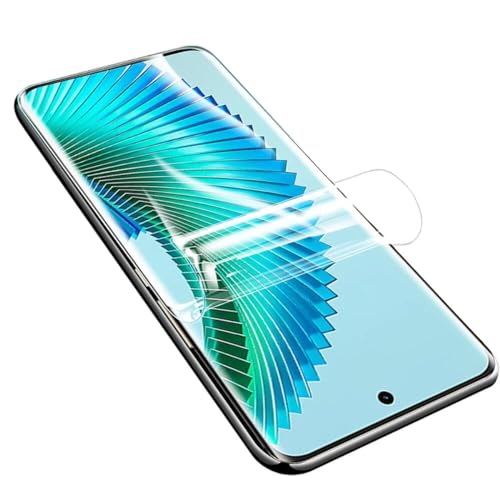 YiiLoxo 2 Stück Hydrogel Schutzfolie für Honor Magic6 Lite, Transparente Flexible TPU Displayschutzfolie für Honor Magic 6 Lite [Kein Gehärtetes Glas][Fingerabdruck Unterstützen] von YiiLoxo