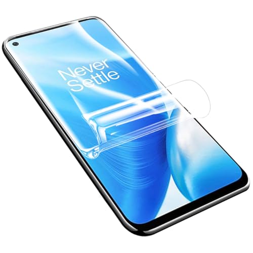 YiiLoxo 2 Stück Hydrogel Schutzfolie für OnePlus 10 Pro, Transparente Flexible TPU Displayschutzfolie [Kein Gehärtetes Glas][Fingerabdruck Unterstützen] von YiiLoxo