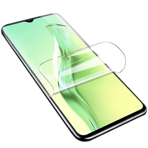 YiiLoxo 2 Stück Hydrogel Schutzfolie für Samsung Galaxy A34 (5G), Transparente Flexible TPU Displayschutzfolie [Kein Gehärtetes Glas][Fingerabdruck Unterstützen] von YiiLoxo