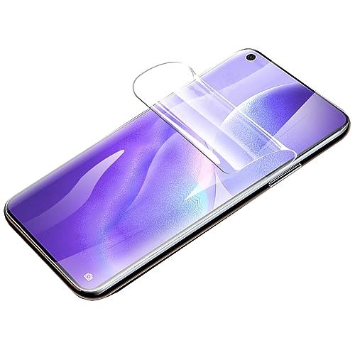 YiiLoxo Displayschutzfolie Kompatibel mit OPPO Find X5 Pro (5G), Flexible Hydrogel Schutzfolien [kein Hartglas] [Hohe Empfindlichkeit] [HD Transparent] von YiiLoxo