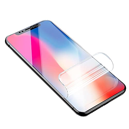YiiLoxo Displayschutzfolie Kompatibel mit iPhone XS/iPhone X, 2 Stück Weich TPU Folie, Kratzfest Blasenfrei HD Klar Displayfolie Fingerabdruck Entsperren YiiLoxo Displayschutzfolie Kompatibel mit iPhone XS/iPhone X, 2 Stück Weich TPU Folie, Kratzfest Blasenfrei HD Klar Displayfolie Fingerabdruck Entsperren von YiiLoxo