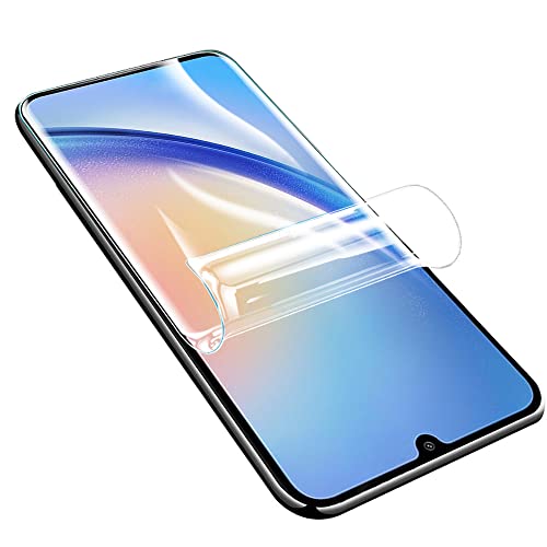 YiiLoxo Hydrogel Schutzfolie für Samsung Galaxy A34, 2 Stück Weich TPU Folie, Kratzfest Blasenfrei HD Klar Displayfolie Fingerabdruck Entsperren von YiiLoxo
