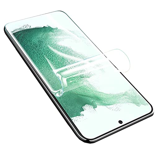 YiiLoxo Schutzfolie für Samsung Galaxy S22 (5G), 2 Stück Weich TPU Folie, Kratzfest Blasenfrei HD Klar Displayfolie Fingerabdruck Entsperren von YiiLoxo