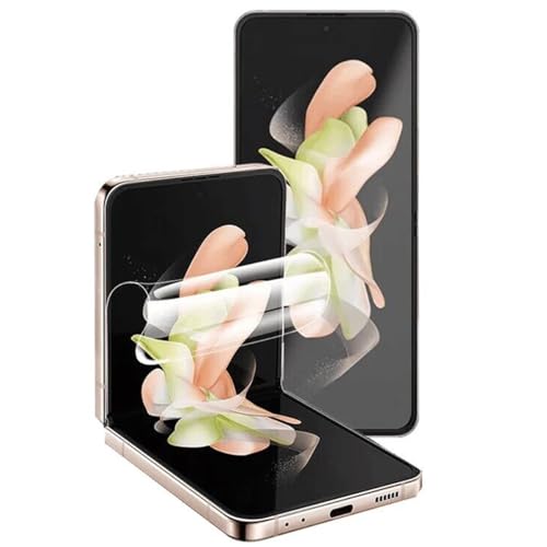 YiiLoxo Hydrogel Schutzfolie für Samsung Galaxy Z Flip 3 / Flip3 5G, 2 Stück Weich TPU Folie, Kratzfest Blasenfrei HD Klar Displayfolie Fingerabdruck Entsperren YiiLoxo Hydrogel Schutzfolie für Samsung Galaxy Z Flip 3 / Flip3 5G, 2 Stück Weich TPU Folie, Kratzfest Blasenfrei HD Klar Displayfolie Fingerabdruck Entsperren von YiiLoxo