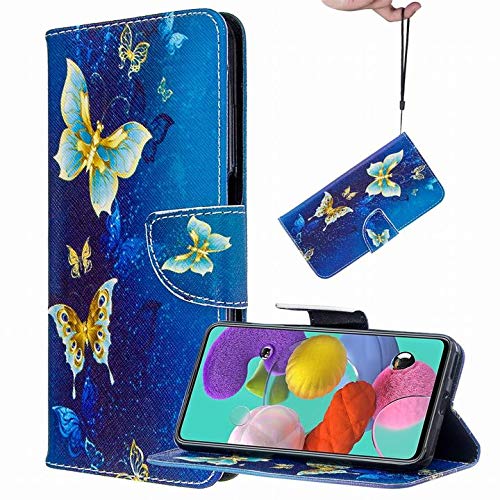 Yiizy Handyhüllen für Nokia 2.3, Schmetterling Ledertasche Flip Hülle Wallet Stylish mit Standfunktion Magnetisch PU Tasche Schutzhülle passt für Nokia 2.3 Smartphone von Yiizy