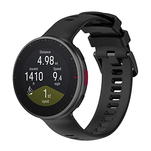 Yikamosi Armband Kompatibel mit Polar Vantage V2,Schnellverschluss Weiches Silikon Rostfreiem Metallverschluss Ersatzbänder für Polar Vantage V2,Schwarz Yikamosi Armband Kompatibel mit Polar Vantage V2,Schnellverschluss Weiches Silikon Rostfreiem Metallverschluss Ersatzbänder für Polar Vantage V2,Schwarz von Yikamosi