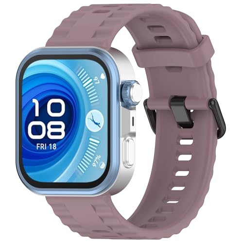 Yikamosi Kompatibel mit Huawei Watch Fit 4 Pro/Fit 4/Fit 3 Armband für Frauen und Männer,Schnellverschluss Weiches Silikon rostfreiem Metallverschluss Ersatzbänder für Watch Fit 4 Pro,Braun Yikamosi Kompatibel mit Huawei Watch Fit 4 Pro/Fit 4/Fit 3 Armband für Frauen und Männer,Schnellverschluss Weiches Silikon rostfreiem Metallverschluss Ersatzbänder für Watch Fit 4 Pro,Braun von Yikamosi