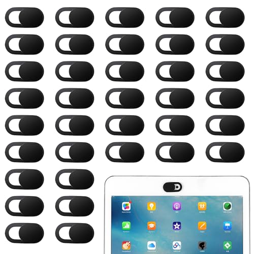 36 Stück Webcam Abdeckung,Ultra Dünne Web Kamera Abdeckung Cover Kamera Laptop für Computer Laptop Smartphone PC Handyzubehör Schutz Ihrer Privatsphäre Online Schwarz 36 Stück Webcam Abdeckung,Ultra Dünne Web Kamera Abdeckung Cover Kamera Laptop für Computer Laptop Smartphone PC Handyzubehör Schutz Ihrer Privatsphäre Online Schwarz von YiliYa