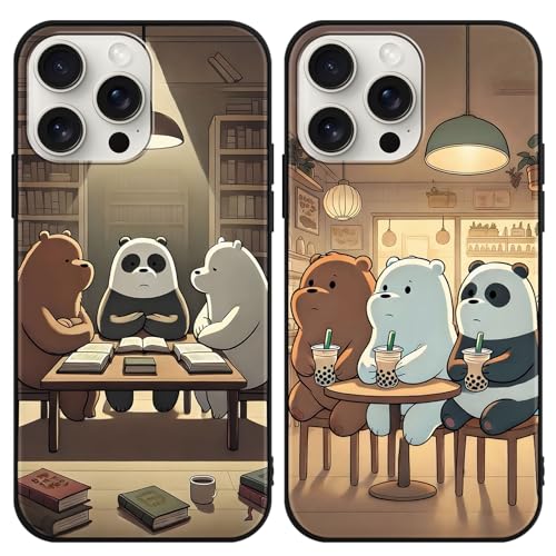 2 Stück Handyhülle für Xiaomi Redmi Note 13 5G Hülle 6,67",Cartoon Cute We Bare Bears Charakter Muster Design Mädchen Junge Case Kawaii TPU Stoßfest Schutzhülle für Xiaomi Redmi Note 13 5G,Funny 2 Stück Handyhülle für Xiaomi Redmi Note 13 5G Hülle 6,67",Cartoon Cute We Bare Bears Charakter Muster Design Mädchen Junge Case Kawaii TPU Stoßfest Schutzhülle für Xiaomi Redmi Note 13 5G,Funny von Yimctoie
