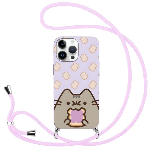 Handyhülle Handykette für Samsung Galaxy A14 5G 6.6" Hülle mit Band, Anime Cartoon Cute Katze Pusheen Cat Manga Muster Case mit zum Umhängen Kordel, Silikon Stoßfest Bumper Schutzhülle Cover, Mode Handyhülle Handykette für Samsung Galaxy A14 5G 6.6" Hülle mit Band, Anime Cartoon Cute Katze Pusheen Cat Manga Muster Case mit zum Umhängen Kordel, Silikon Stoßfest Bumper Schutzhülle Cover, Mode von Yimctoie