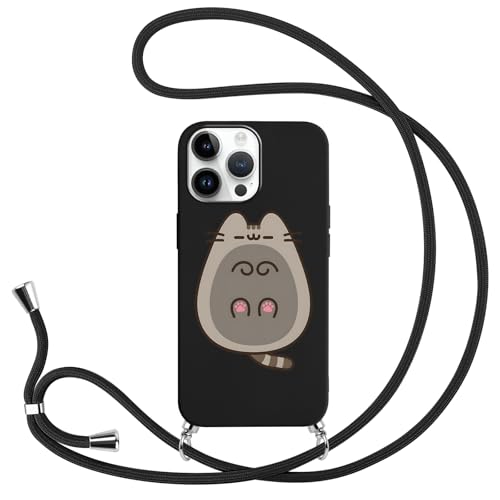 Handyhülle Handykette für Samsung Galaxy S22 Plus 5G 6.6" Hülle mit Band, Anime Cartoon Cute Katze Pusheen Cat Manga Muster Case mit zum Umhängen Kordel, Silikon Stoßfest Schutzhülle Cover, Cat Handyhülle Handykette für Samsung Galaxy S22 Plus 5G 6.6" Hülle mit Band, Anime Cartoon Cute Katze Pusheen Cat Manga Muster Case mit zum Umhängen Kordel, Silikon Stoßfest Schutzhülle Cover, Cat von Yimctoie