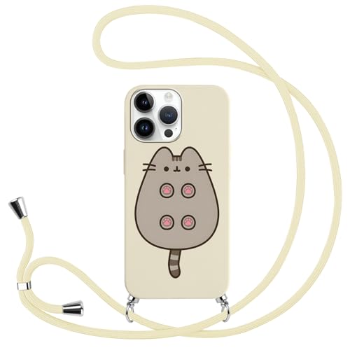 Handyhülle Handykette für Xiaomi Redmi Note 13 5G 6.67" Hülle mit Band, Anime Cartoon Cute Katze Pusheen Cat Manga Muster Case mit zum Umhängen Kordel, Silikon Stoßfest Schutzhülle Cover, Muster Handyhülle Handykette für Xiaomi Redmi Note 13 5G 6.67" Hülle mit Band, Anime Cartoon Cute Katze Pusheen Cat Manga Muster Case mit zum Umhängen Kordel, Silikon Stoßfest Schutzhülle Cover, Muster von Yimctoie