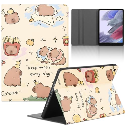 Tablet Hülle für Lenovo Tab P11 11" TB-J606, Niedlich Cartoon Anime Capybara Muster Schutzhülle PU Leder Flip Cover Kawaii Stoßfest Verstellbar Ständer Tablet Case Tablet Hülle für Lenovo Tab P11 11" TB-J606, Niedlich Cartoon Anime Capybara Muster Schutzhülle PU Leder Flip Cover Kawaii Stoßfest Verstellbar Ständer Tablet Case von Yimctoie