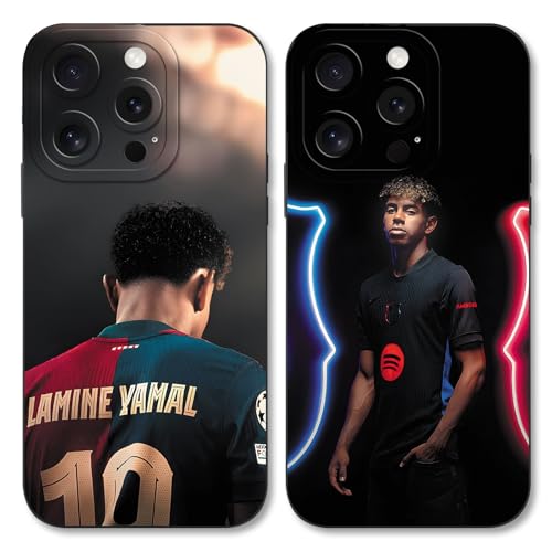 Yimctoie 2 Stück Cool Fußball Handyhülle für iPhone 12 Hülle 6,1",Mode FC Cartoon Spieler Muster Case für Fans,TPU Silikon Stoßfest Anti-Kratz Schutzhülle,Pattern Yimctoie 2 Stück Cool Fußball Handyhülle für iPhone 12 Hülle 6,1",Mode FC Cartoon Spieler Muster Case für Fans,TPU Silikon Stoßfest Anti-Kratz Schutzhülle,Pattern von Yimctoie