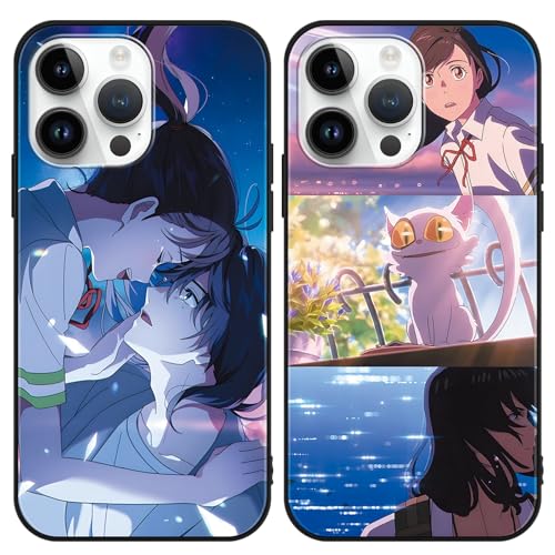 Yimctoie 2 Stück Karikatur Japanese Manga Handyhülle für Xiaomi 15 Pro Hülle 6,73",Kawaii Anime Charakter Muster Ästhetik Design Case,Schwarz TPU Stoßfest Schutzhülle,Fashion Yimctoie 2 Stück Karikatur Japanese Manga Handyhülle für Xiaomi 15 Pro Hülle 6,73",Kawaii Anime Charakter Muster Ästhetik Design Case,Schwarz TPU Stoßfest Schutzhülle,Fashion von Yimctoie