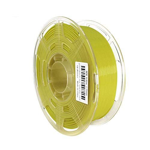 3D-Druckerfilament PLA 1,75 Mm Geruchsarm Maßgenauigkeit +/- 0,02 Mm 3D-Druckfilament 2,2 Pfund (1 Kg) Spule 3D-Druckermaterial PLA-leitfähiges Filament Mehrfarbig Optional(Color:Gelb) von Yimihua