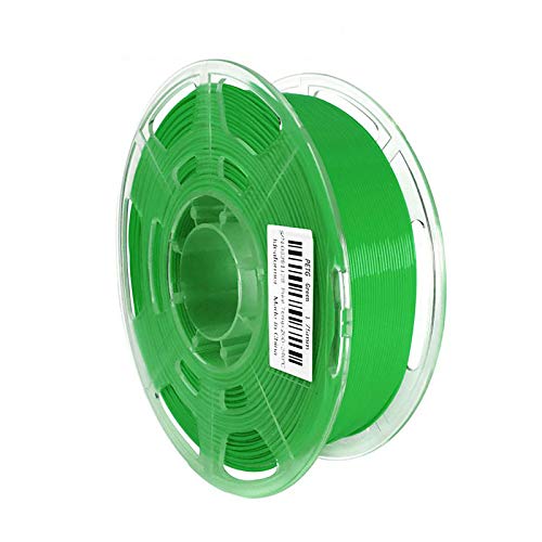 3D-Druckerfilament PLA 1,75 Mm Geruchsarm Maßgenauigkeit +/- 0,02 Mm 3D-Druckfilament 2,2 Pfund (1 Kg) Spule 3D-Druckermaterial PLA-leitfähiges Filament Mehrfarbig Optional(Color:Grün) von Yimihua