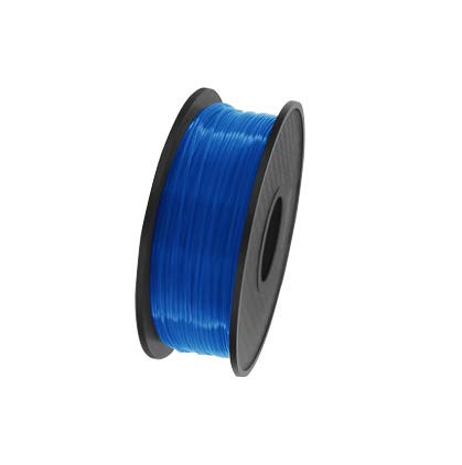 3D-Druckerfilament PLA-Material 1,75 Mm, 1 Kg Spule Für Drucker Und 3D-Druckstift, Maßgenauigkeit +/- 0,02 Mm(Color:Klares Blau) von Yimihua