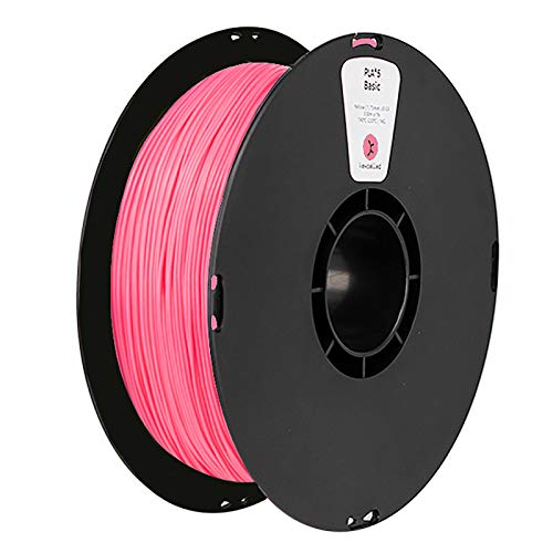 3D-Druckerfilament Pla-Filament 1,75 Mm, Nicht Verwickeltes PLA-Filament 1 Kg Spulendruckmaterial, Maßgenauigkeit +/- 0,03 Mm, Geeignet Für FDM-3D-Drucker, Rosa PLA von Yimihua