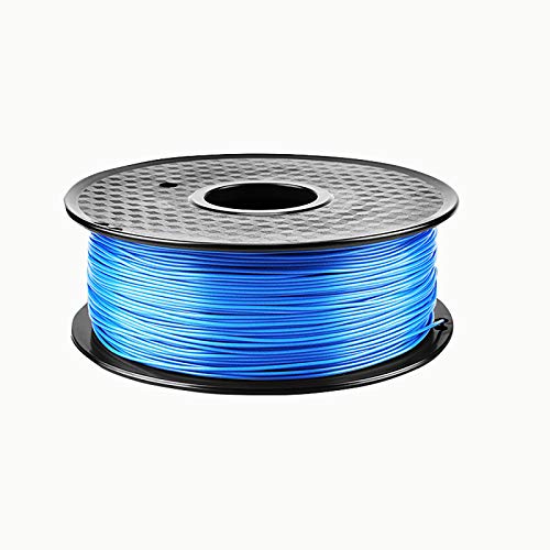 3D-Druckfilament, PC-Legierungsdruckfilament 1,75 mm, PC-leitfähiges Filament 1 kg, weiß und blau(Color:Blau) von Yimihua