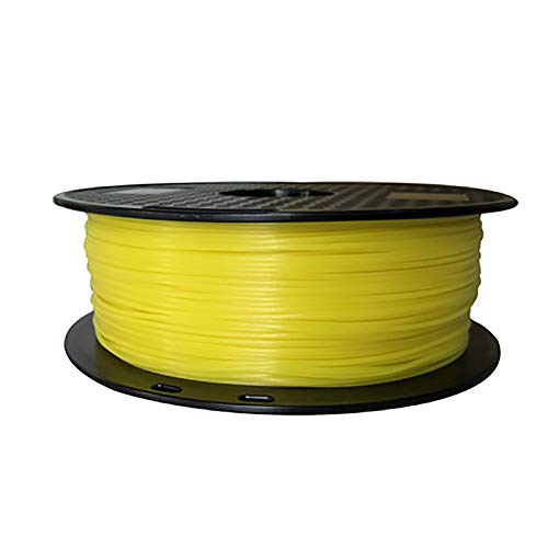 3D-Druckfilament 1 Kg Spule ABS-Filament Schwarz ABS-leitfähiges Filament 1 Kg(Color:Gelb) von Yimihua