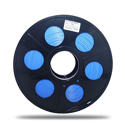 3D-Druckfilament PLA 1,75 Mm Druckermaterial 1 Kg Spulensilber(Color:Hellblau) von Yimihua