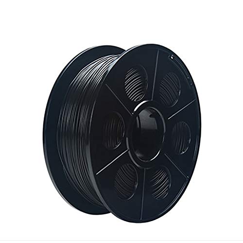 ABS-Filament 1,75 mm 1 kg, ABS-3D-Druckerfilament, geeignet für 3D-Drucker und 3D-Druckstift (Farbe: Rot)(Color:schwarz) von Yimihua