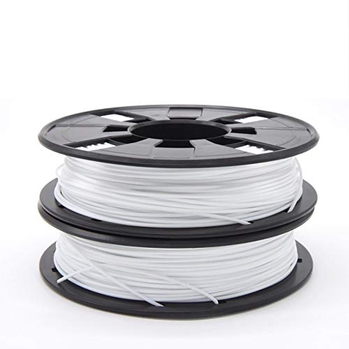 ABS-Filament 3D-Druckfilament 0,2 Kg Spule Weißes ABS-leitfähiges Filament 0,2 Kg, 1,75 Mm In 2 Rollen von Yimihua