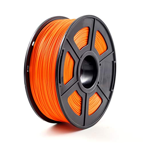 ABS-Filament 3D-Druckfilament 1 Kg Spule 1,75 Mm Filament Für 3D-Drucker 3D-Druckstift, Mehrfarbig Optional(Color:Orange) von Yimihua