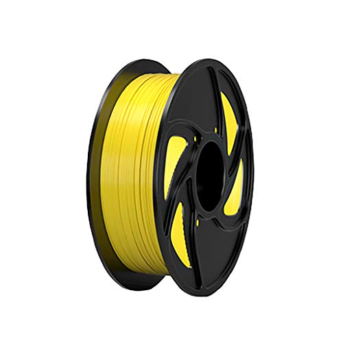 Maßgenauigkeit des PLA 3D-Druckfilaments +/- 0,03 Mm 1 Kg Spule 1,75 Mm Weiß(Color:Gelb) von Yimihua