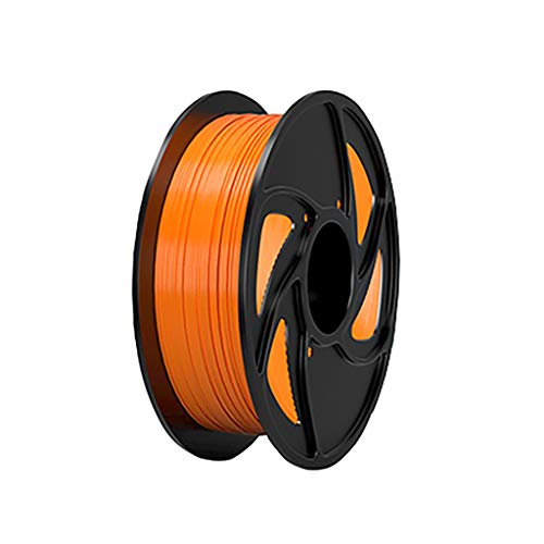 Maßgenauigkeit des PLA 3D-Druckfilaments +/- 0,03 Mm 1 Kg Spule 1,75 Mm Weiß(Color:Orange) von Yimihua