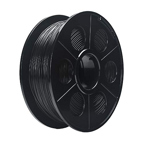 PC-Filament 1,75 Mm Polycarbonat 3D-Druckfilament 1 Kg Spule Geeignet Für 3D-Drucker Und Druckstifte Hochtemperaturbeständiges Filament Schwarzweiß-PC(Color:schwarz) von Yimihua