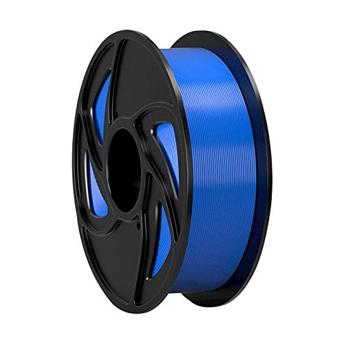 PLA + Filament 1,75 Mm PLA Hochfestes 3D-Druckfilament 1 Kg Spule PLA-Druckmaterial Für 3D-Drucker Schwarze Und Blaue PLA(Color:Blau) von Yimihua