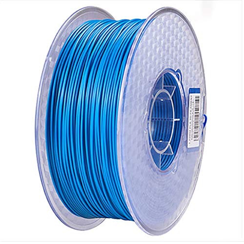 PLA 3D-Druckerfilament PLA-Filament 1,75 Mm Maßgenauigkeit +/- 0,02 Mm, 1 Kg (2,2 LBS) Spule 3D-Druckfilament Für 3D-Drucker, Schwarz(Color:Blau) von Yimihua