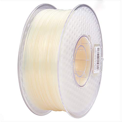 PLA 3D-Druckerfilament PLA-Filament 1,75 Mm Maßgenauigkeit +/- 0,02 Mm, 1 Kg (2,2 LBS) Spule 3D-Druckfilament Für 3D-Drucker, Schwarz(Color:Transparent) von Yimihua