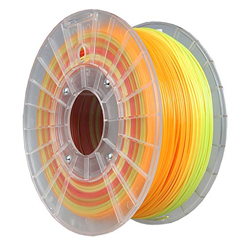 PLA 3D-Druckerfilament PLA Mehrfarbiges, Hochwertiges, Helles Filament 1,75 Mm 1 Kg Spulenfilament Für 3D-Drucker Und 3D-Stift von Yimihua