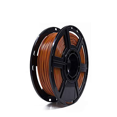 PLA-Filament 1,75 Mm, PLA 3D-Druckerfilament, Maßgenauigkeit +/- 0,02 Mm, 0,5 Kg Spule 3D-Druckfilament Für 3D-Drucker, Mehrfarbig(Color:braun) von Yimihua