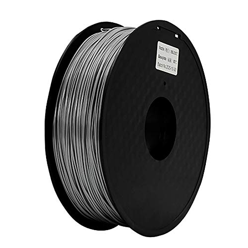 PLA-Filament 1,75 Mm, PLA Filament 1 Kg Spule, 3D-Druckerfilament/Genauigkeit +/- 0,02 Mm Für 3D-Drucker Und 3D-Druckstift(Color:grau) von Yimihua