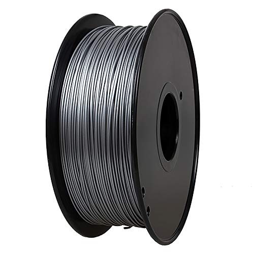 PLA-Filament 1,75 Mm 3,0 Mm Temperaturänderung Druckfilament 1 Kg Spulenfarbänderung PLA Filament 3D-Druckerfilament Für 3D-Drucker, Grau Bis Weiß(Color:1.75mm) von Yimihua