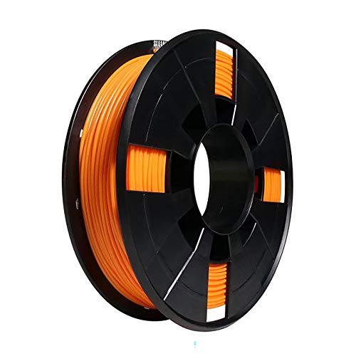 PLA-Filament 1,75 Mm 3D-Druckfilament 0,25 Kg Spulendruckmaterial Maßgenauigkeit +/- 0,04 Mm Geeignet Für 3D-Stift Und 3D-Drucker Orange PLA von Yimihua