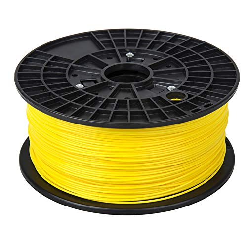 PLA-Filament 1,75 Mm 3D-Druckfilament 1 Kg Spule, Mehrere Farben, Für 3D-Drucker Und 3D-Stift(Color:Gelb) von Yimihua