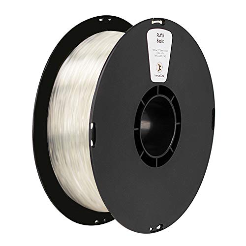 PLA-Filament 3D-Druckerfilament 1,75 Mm Kexcelled3d Druckmaterial 1 Kg Spulenabmessungsgenauigkeit +/- 0,03 Mm Transparentes PLA(Color:Transparent 3.0) von Yimihua