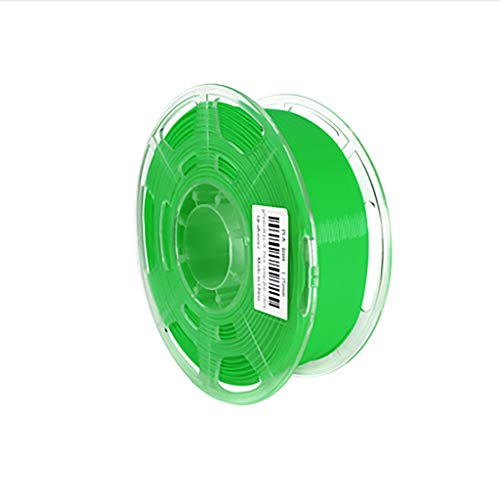 Pla3D Druckerfilament Hohe Zähigkeit 1,75 Mm 1 Kg Spulenabmessungsgenauigkeit +/- 0,02 Mm Für 3D-Druckstift Mehrfarbig(Color:Grün) von Yimihua