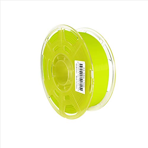 Pla3D Druckerfilament Hohe Zähigkeit 1,75 Mm 1 Kg Spulenabmessungsgenauigkeit +/- 0,02 Mm Für 3D-Druckstift Mehrfarbig(Color:Leuchtendes Gelb) von Yimihua